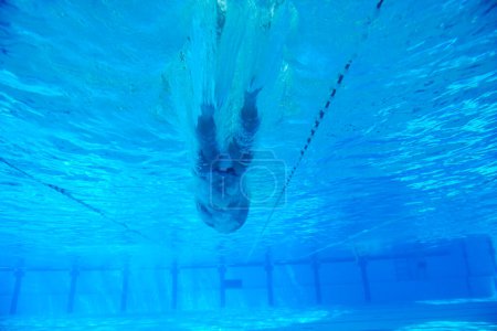 Photo for Swimming pool underwater view - Royalty Free Image