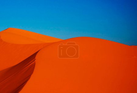 Foto de Dunas del desierto, colorido vibrante tema de viaje - Imagen libre de derechos