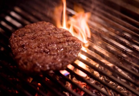 Photo for Delicious grilled meat on barbecue - Royalty Free Image