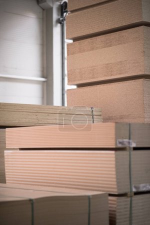 Photo for Interior of furniture factory. Woodwork manufacturing - Royalty Free Image