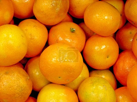 Photo for Clementines background, close up - Royalty Free Image