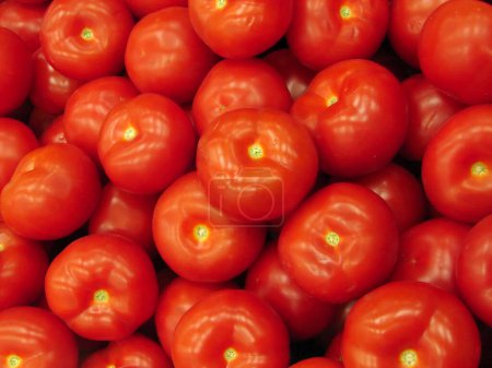 Foto de Fondo de tomate, primer plano - Imagen libre de derechos