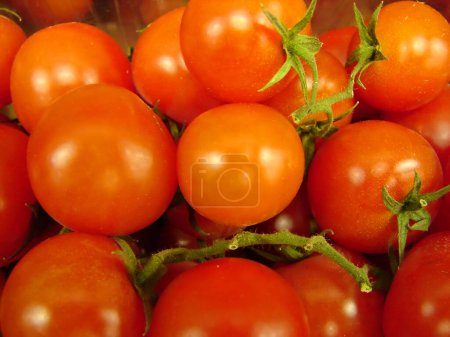 Téléchargez les photos : Fond de tomate, gros plan - en image libre de droit