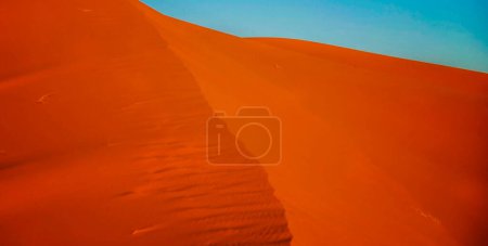 Foto de Pintoresco desierto del Sahara, Marruecos paisaje - Imagen libre de derechos