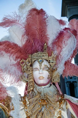 Foto de Venecia, Italia - febrero de 2020: Carnaval de Venecia 2020 - Imagen libre de derechos