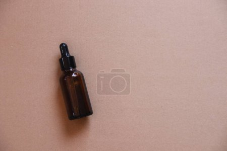 Photo for Glass Dropper Bottle background view - Royalty Free Image