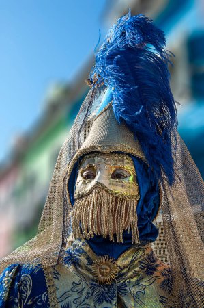 Foto de Venecia festival máscara vista - Imagen libre de derechos