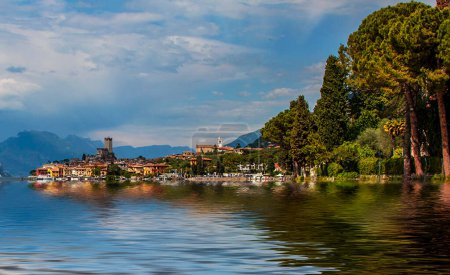 Photo for "Malcesine, Italy. Beautiful seascape" - Royalty Free Image