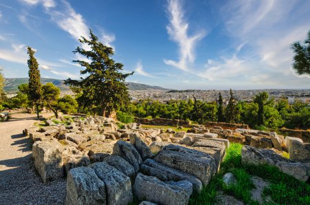 Photo for "Ancient site around the Acropolis" - Royalty Free Image