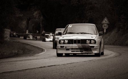 Foto de "BMW 2002 on an old racing car ifor rally" - Imagen libre de derechos