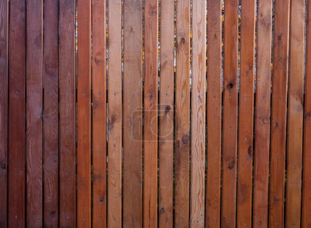 Téléchargez les photos : "Texture des planches brunes sur la clôture." - en image libre de droit