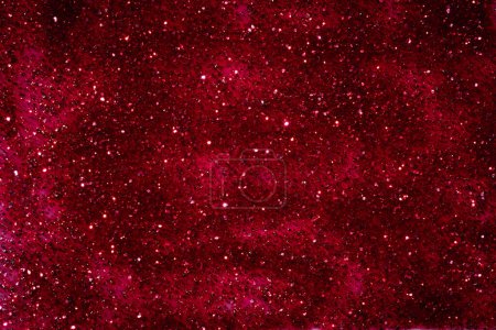 Photo for Red glitter texture background view - Royalty Free Image