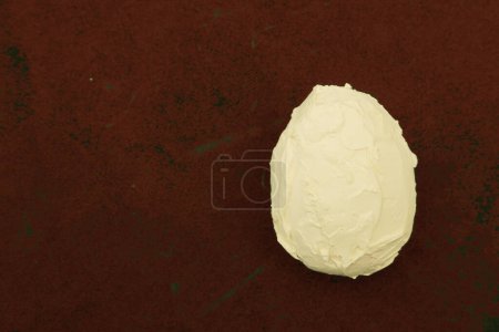 Photo for "Decorative egg on an abstract background." - Royalty Free Image