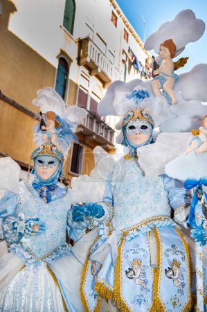Téléchargez les photos : Venise, Italie - Février 2020 : Carnaval de Venise 2020 - en image libre de droit