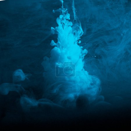 Photo for "abstract heavy blue haze darkness" - Royalty Free Image