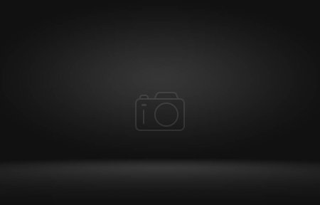Photo for "Product showcase spotlight on black gradient background." - Royalty Free Image