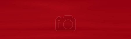 Photo for "Abstract red light studio background with gradient." - Royalty Free Image