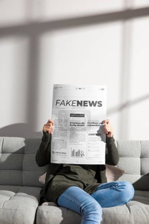 Photo for Concept fake news background view - Royalty Free Image