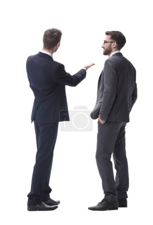 Photo for Two businessmen standing together - Royalty Free Image