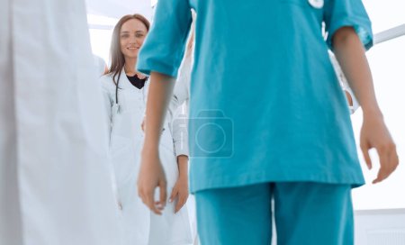 Photo for Team of doctors and nurses standing together - Royalty Free Image