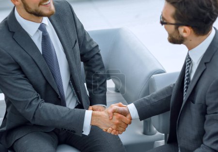 Photo for "handshake business people in the office." - Royalty Free Image