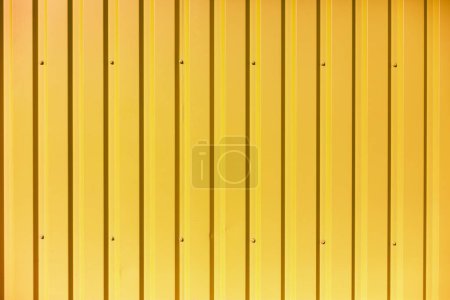 Photo for "Texture of steel fence. Wall of building. Bright colors in architecture." - Royalty Free Image