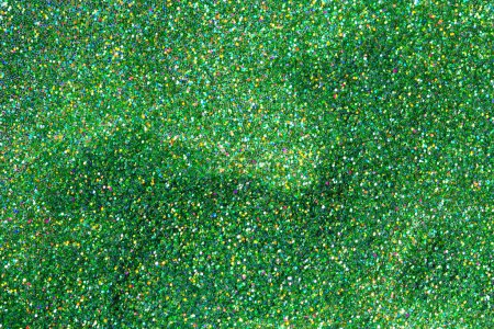 Photo for Green Glitter close up - Royalty Free Image