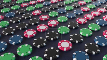 "Poker-Chips auf abstrakten Hintergrund