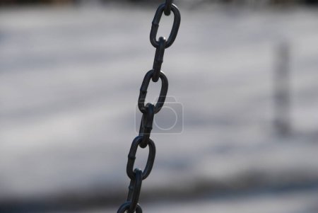 Photo for Metal chain close up - Royalty Free Image