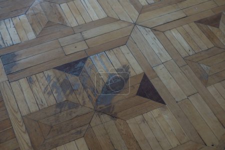 Photo for "Seamless wood parquet texture, basket old" - Royalty Free Image