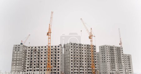 Photo for Construction site city view - Royalty Free Image
