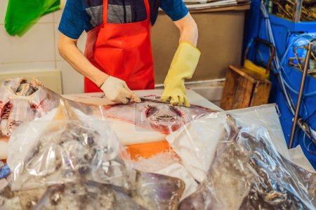 Téléchargez les photos : Fruits de mer crus au Noryangjin Fisheries Wholesale Market à Séoul, Corée du Sud - en image libre de droit