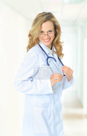 Photo for Doctor consultant female view - Royalty Free Image