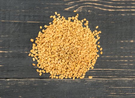 Photo for Pile fenugreek grains close up - Royalty Free Image