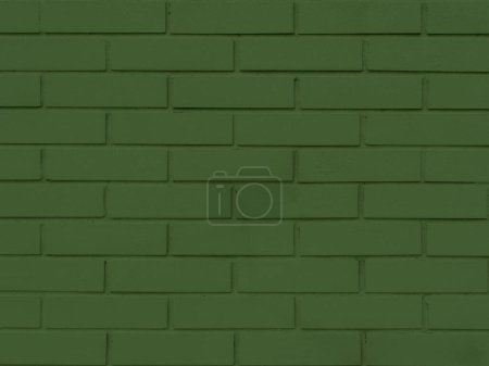 Photo for "Old Green Brick Building Surface." - Royalty Free Image