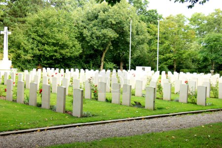 Photo for "Memorial world war II cemetery" - Royalty Free Image