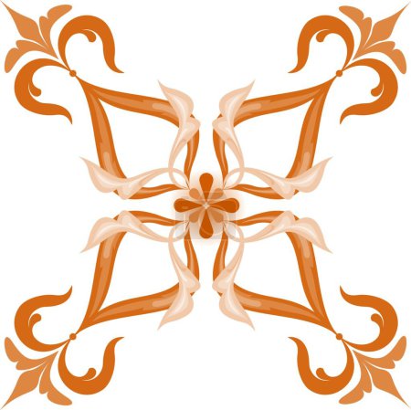 Illustration for Ornament symbol  vector illustration - Royalty Free Image