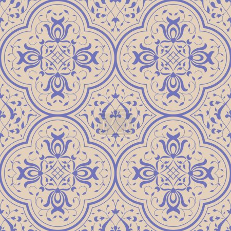 Illustration for Beautiful ornament vector illustration - Royalty Free Image