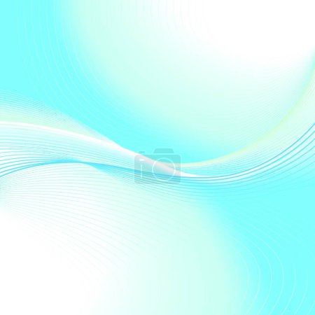 Ilustración de Forma de onda abstracta fondo - Imagen libre de derechos