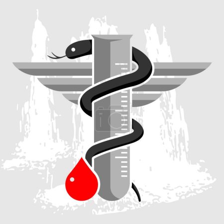 Ilustración de Microbiologists icon, simple vector illustration - Imagen libre de derechos