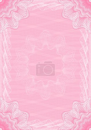 Illustration for Frame with place for text, colorful vector illustration - Royalty Free Image
