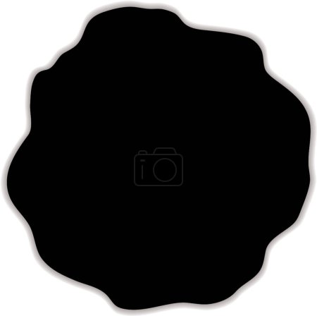 Ilustración de Sello de cera redonda, ilustración vectorial - Imagen libre de derechos