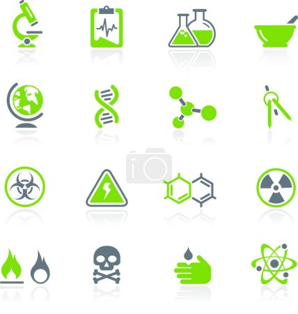 Illustration for Science, colored vector illustration - Royalty Free Image