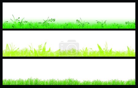 Illustration for Colorful banners set, vector templates for web design - Royalty Free Image