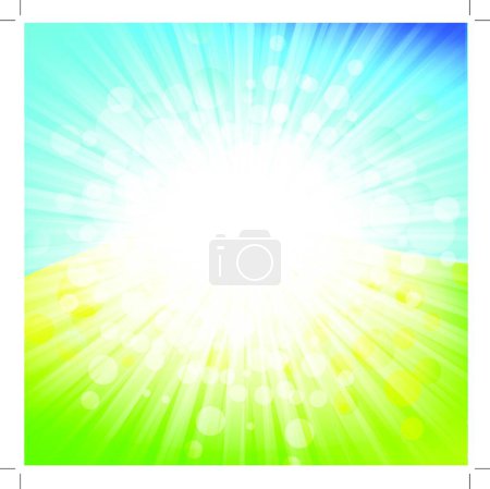Illustration for Explosion, graphic vector illustration - Royalty Free Image