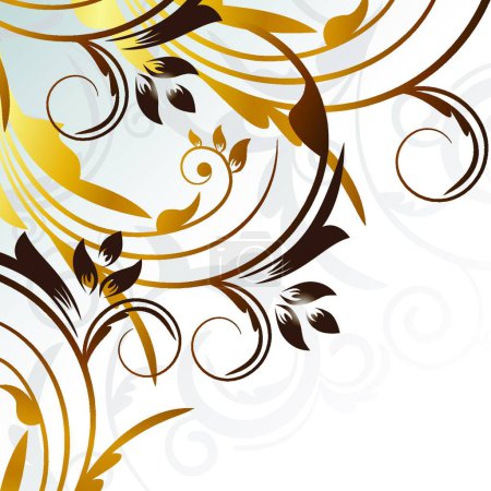 Illustration for Swirl background, graphic vector illustration - Royalty Free Image