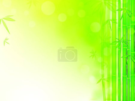 Illustration for Bamboo, graphic vector illustration - Royalty Free Image