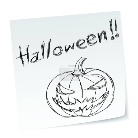 Téléchargez les illustrations : Halloween, illustration vectorielle graphique - en licence libre de droit