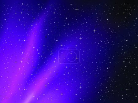 Illustration for Space background vector illustration - Royalty Free Image
