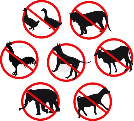 Ilustración de Cuidado con los animales, ilustración vectorial - Imagen libre de derechos